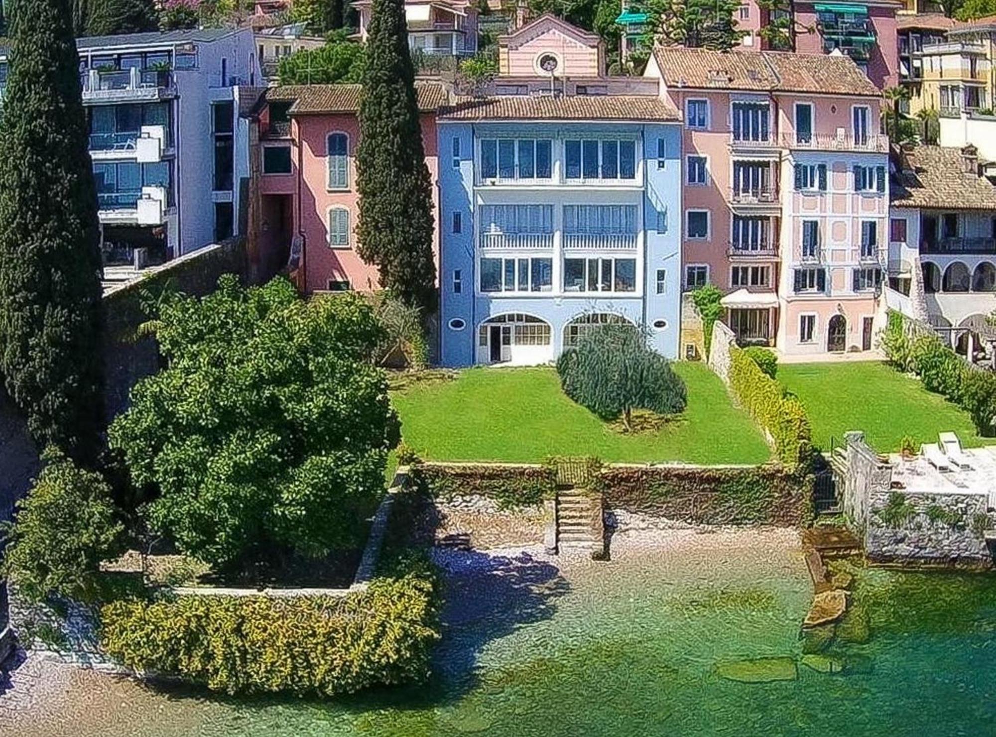 Luxury Lakeside Apartment Right On The Water Salò Exteriör bild